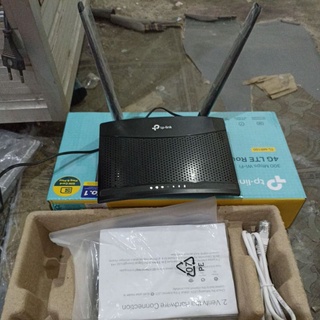 TP-LINK TL-MR100 4G LTE Modem Wifi Router Wireless MR 100 Baru Buka dus Blom Dipake