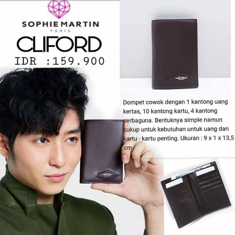 DOMPET PRIA CLIFORD ALIVE BY SOPHIEPARIS/DOMPET ALIVE ORIGINAL