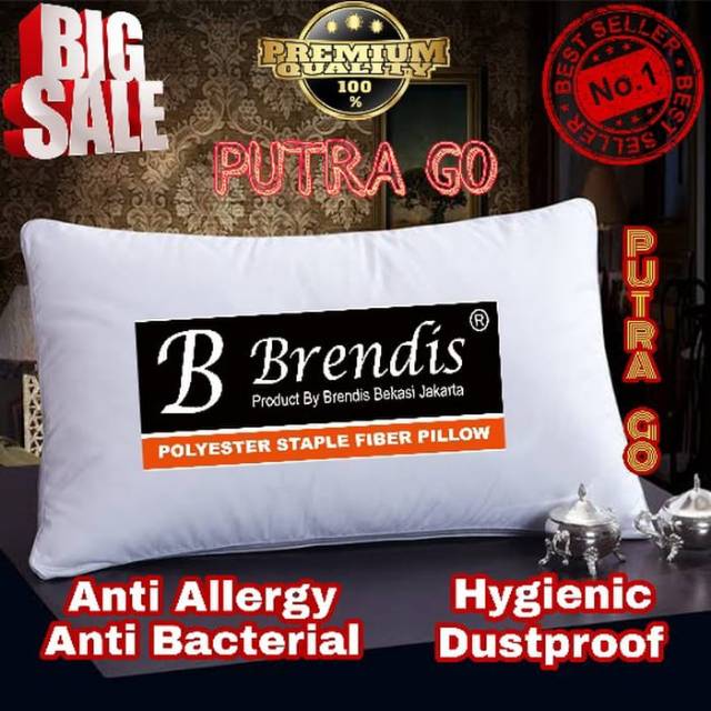 BANTAL &amp; GULING BRENDIS BANTAL EMPUK BANTAL HOTEL GULING BRENDIS EMPUK MEMBAL NYAMAN