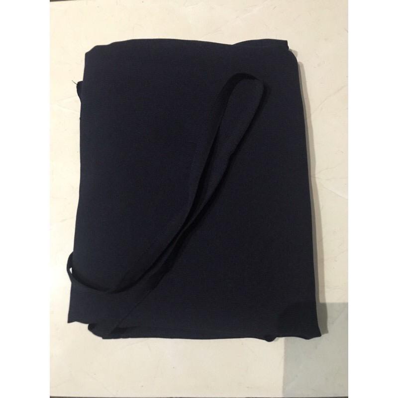 HIJAB/JILBAB/KERUDUNG MARYAM 2LYER NON PET/BERGO MARYAM DIAMOND/HIJAB INSTAN-Navy