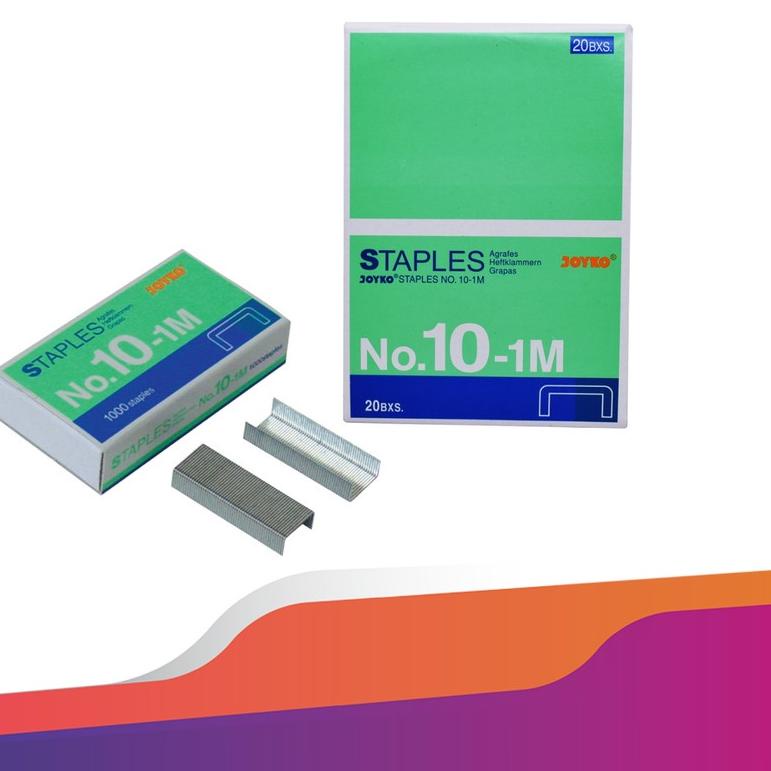 

Hot Sale - 1 BOX BESAR ISI STAPLES KENKO KECIL N0 10 -1M / REFILL STAPLER No 10