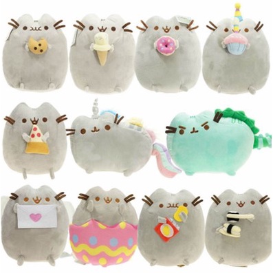Sushi Cat Plush Toys Donuts Cat Kawaii Cookie Icecream Rainbow Cake Style Plush Soft Stuffed Animals