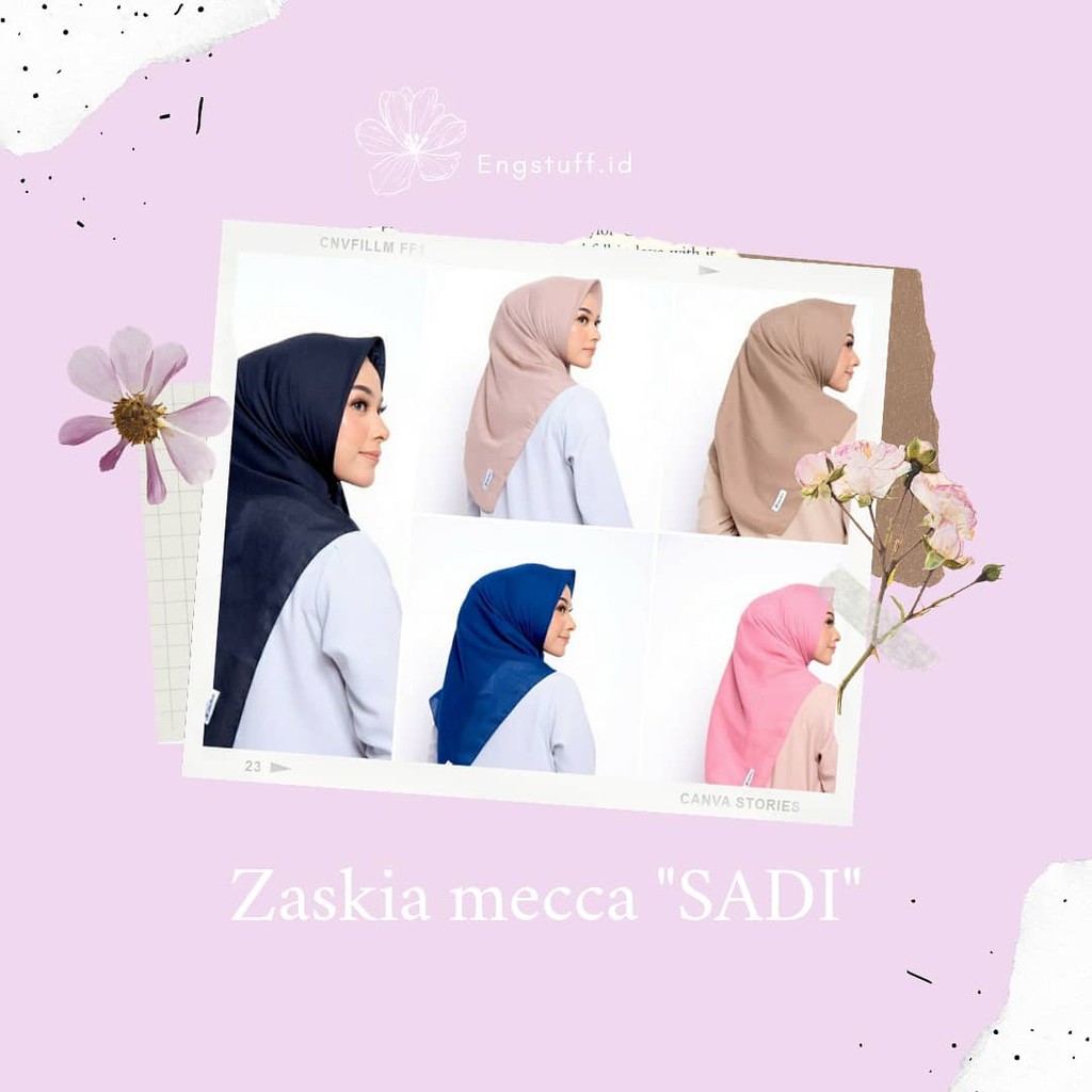 Hijab Zaskia Mecca "SADI"