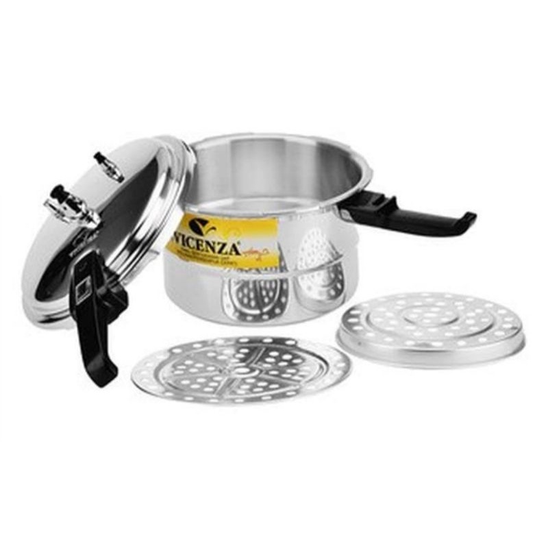 Vicenza Pressure Cooker 8 Liter 24 Cm V-324 Panci Presto Vicenza V324