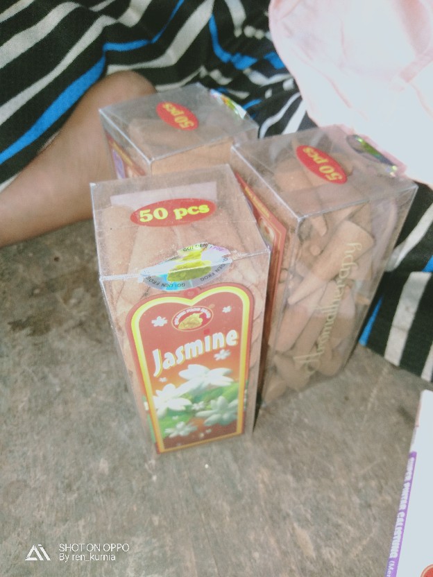 Dupa Malaysia Golden Frog Isi 50pcs / Dupa Kerucut Wangi