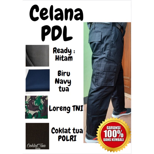 Celana Satpam PDL (GRATIS Tas Pinggang)