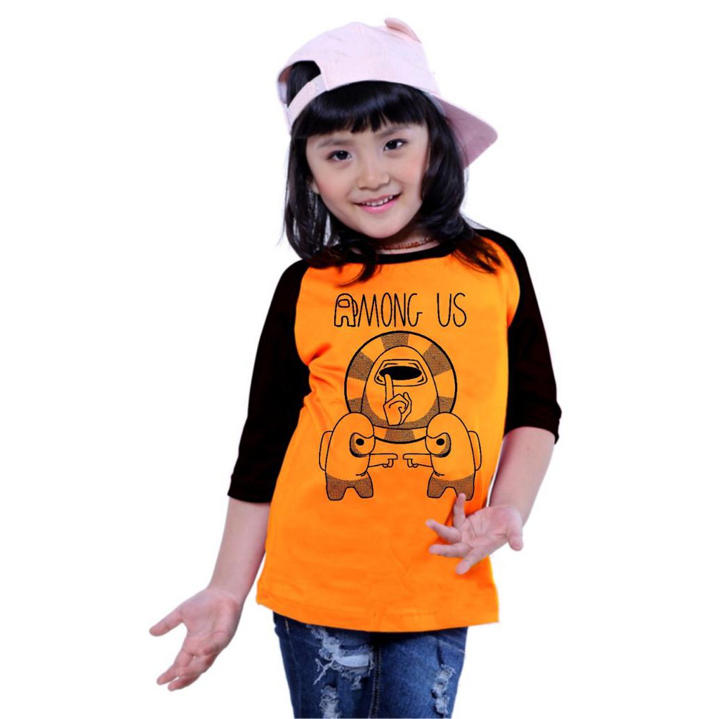 kaos anak-anak/ Kaos Raglan 34 Anak/KAOS ANAK PEREMPUAN kaos anak-anak / Kaos Raglan 3