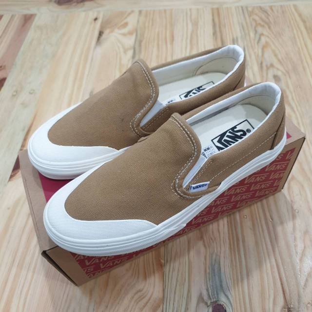 beige brown vans
