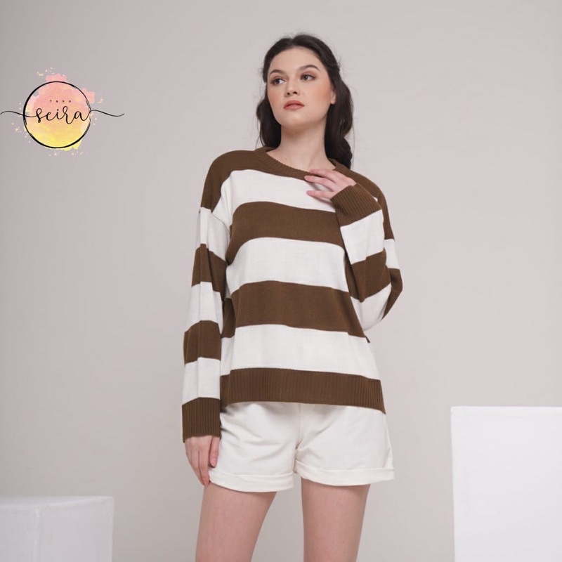 Eira sweater Rajut Oversize knit Tebal