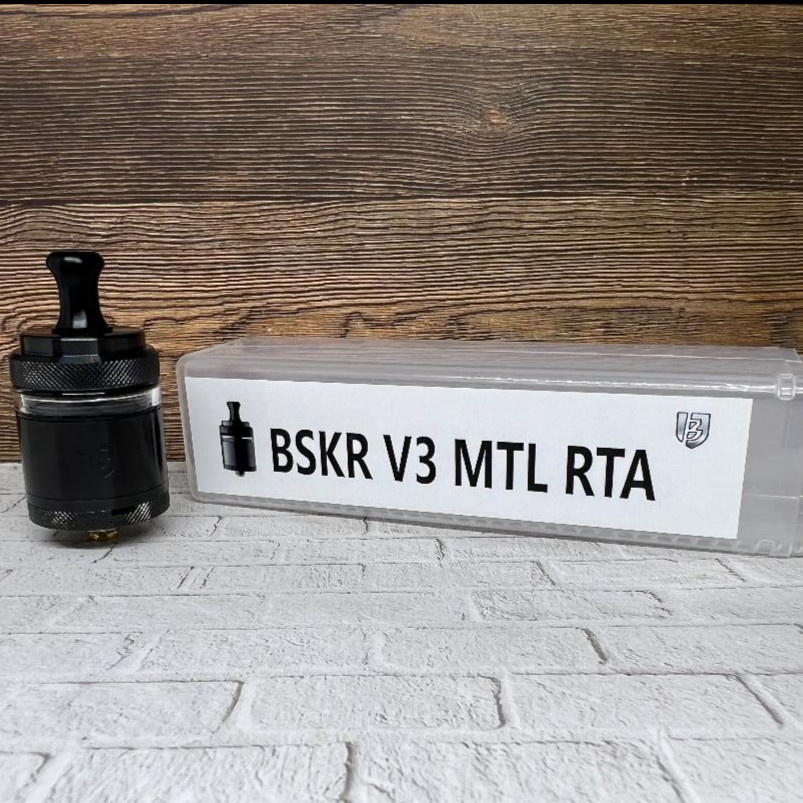 [BISA COD] Berserker v3 MTL RTA 24mm Single Coil Atomizer Best Clone