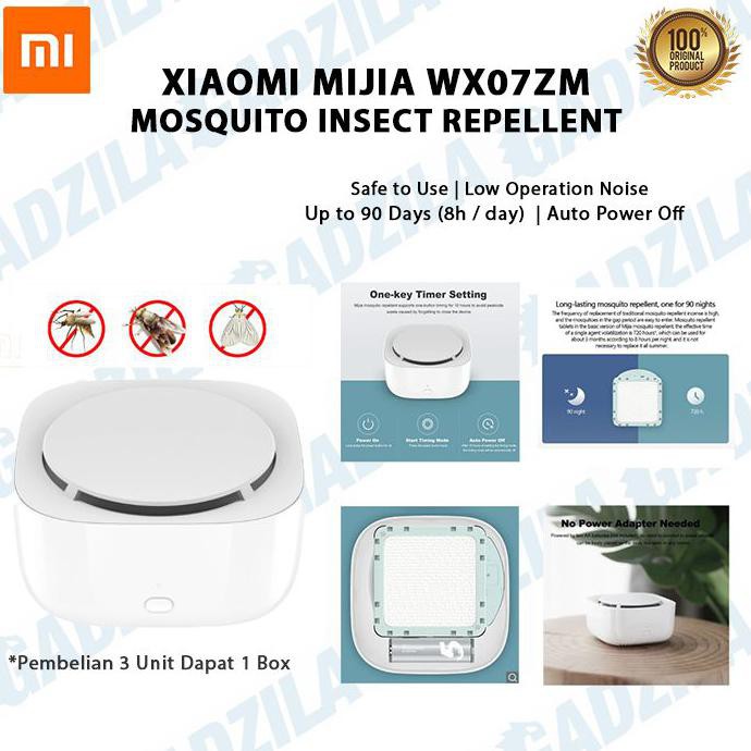 Xiaomi Mosquito Insect Repellent Mijia Pembunuh Pembasmi Nyamuk