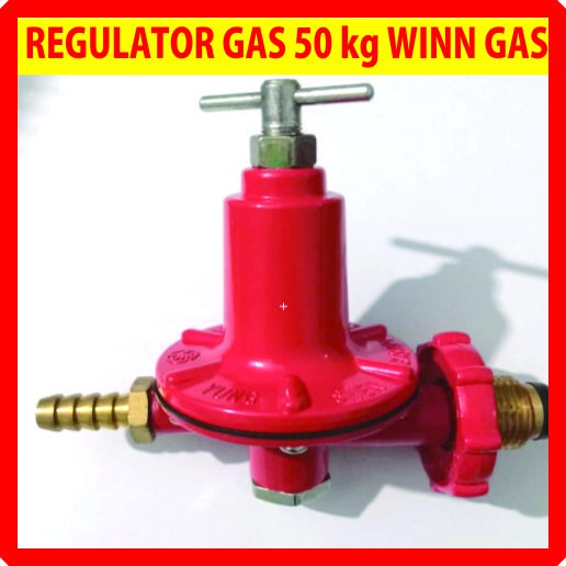 Regulator Gas 50kg 50 kg WINN GAS WINN GAS tanpa meter