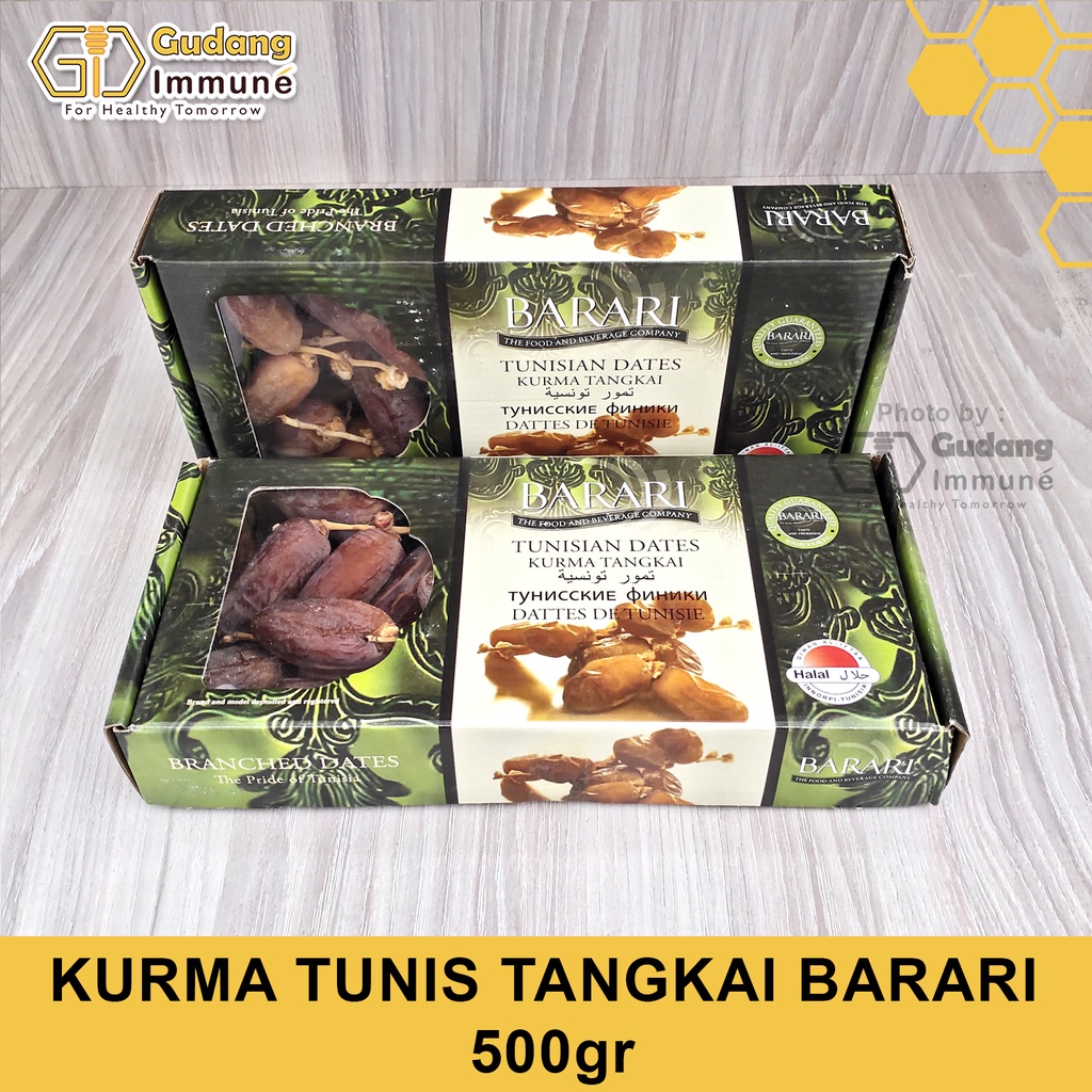 

Kurma Tunis Tangkai Barari Kemasan 500gr - Gudang Immune