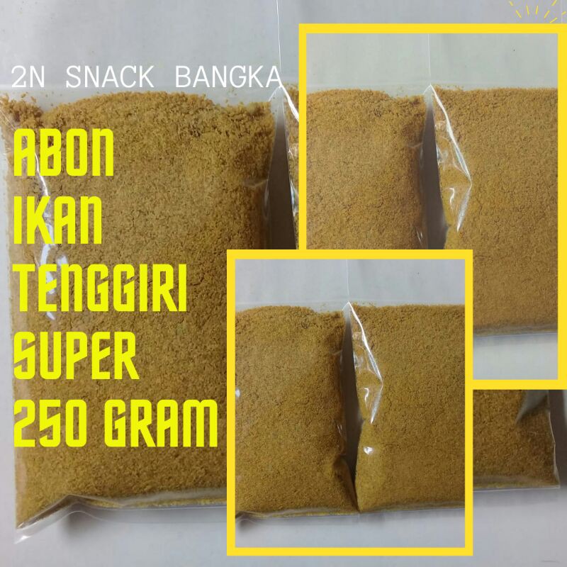 

Abon Ikan Tenggiri Super 250gram