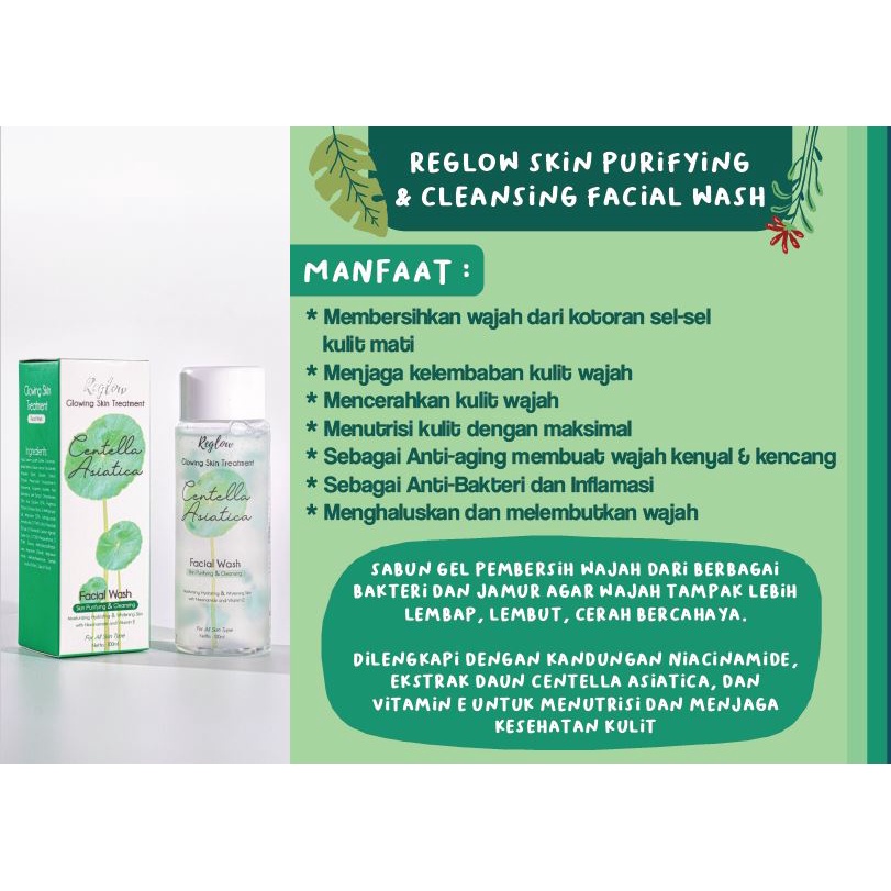 REGLOW CREAM WAJAH JERAWAT REJUVENATING INTENSTIVE CREAM SKIN TREATMENT ORIGINAL BPOM-3