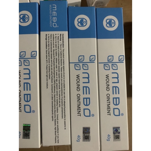 MEBO WOUND OINTMENT 40GR READY STOCK