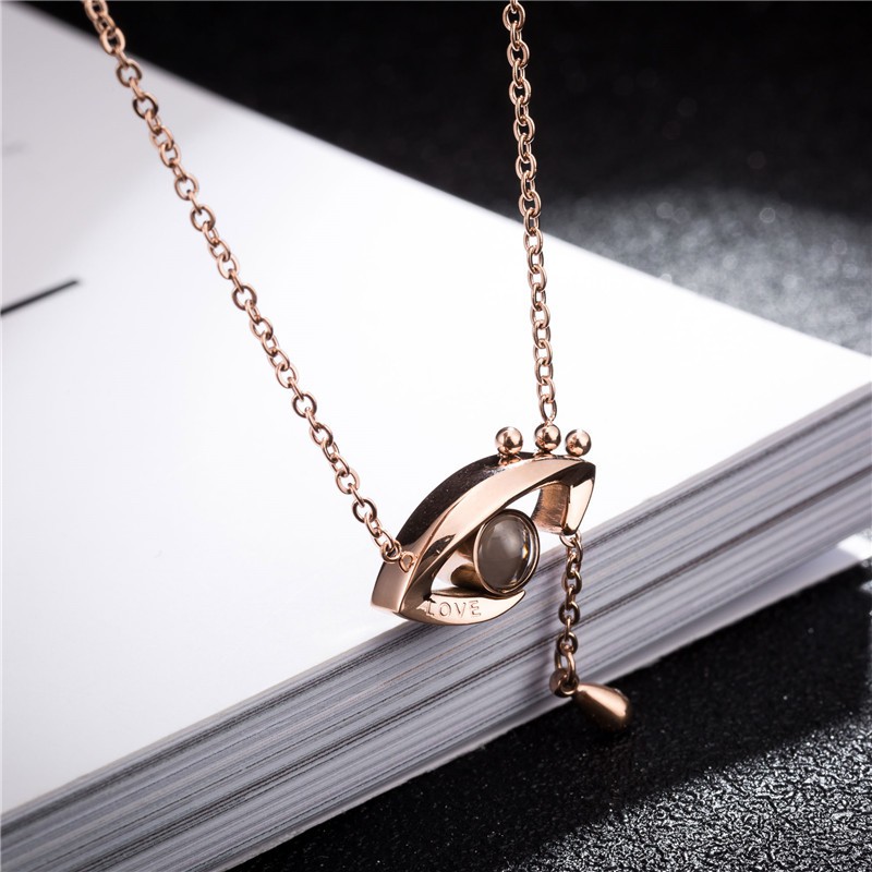 [New] Kalung fashion aksesoris titanium mini korea hadiah wanita cewek KK104 stainless