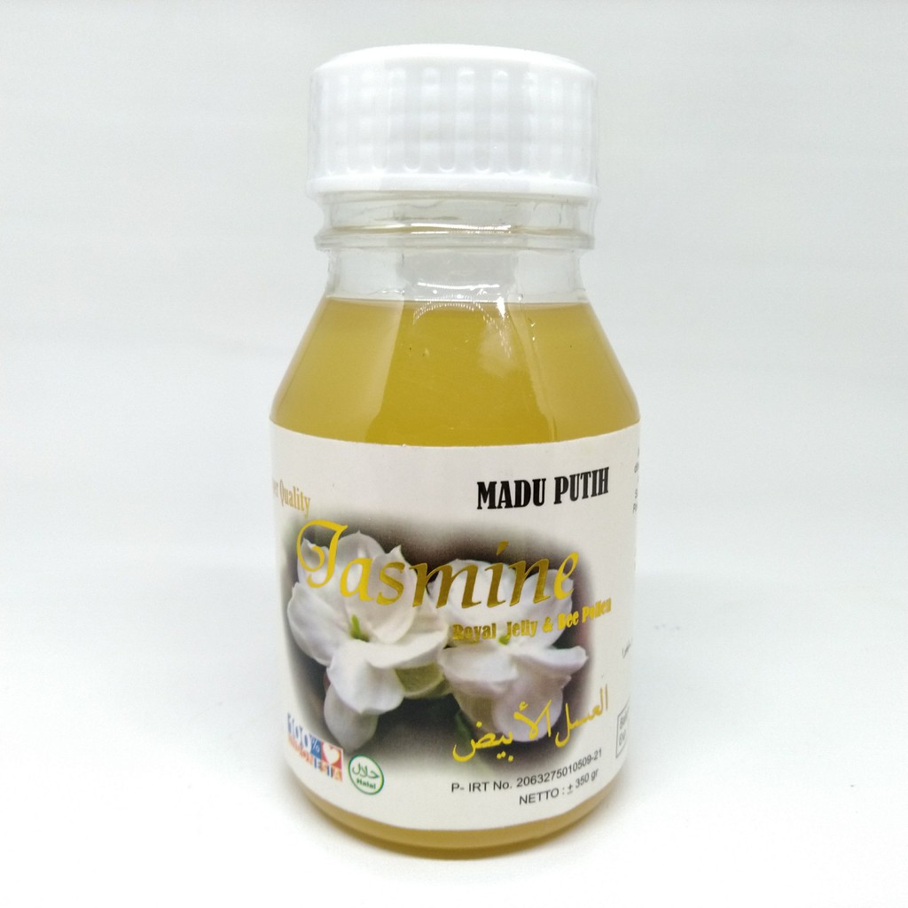 

Madu Putih Hutan Sumbawa + Bee Pollen + Royal Jelly Jasmine 350 Gram