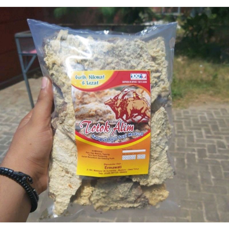 

keripik paru sapi