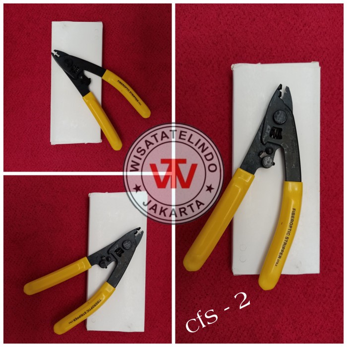 

Exclusive Fiber Optic Stripper 2Hole Merk Clause Cfs-2/Stripper