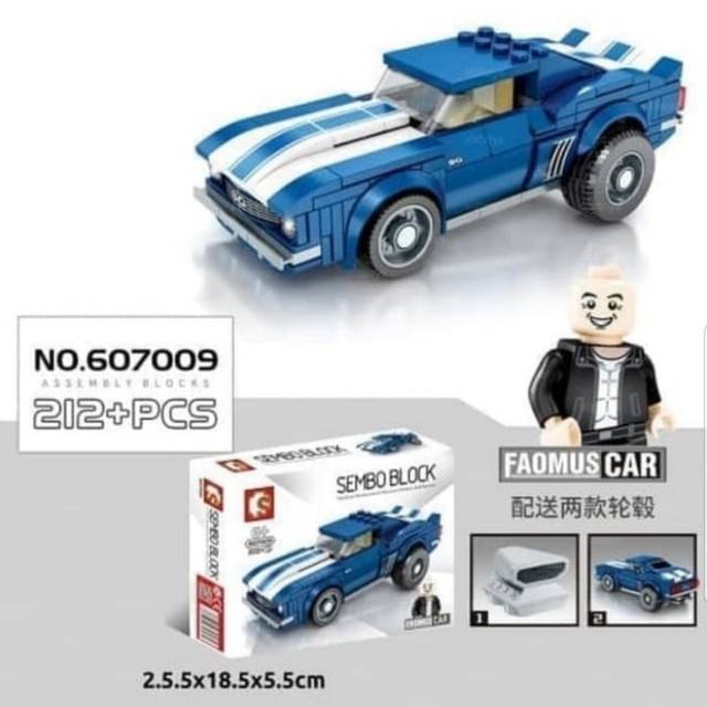 Lego Sembo Block Mobil Toretto