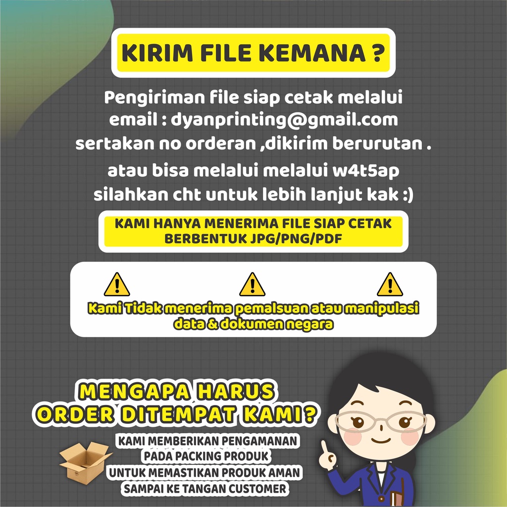 CETAK BERBAGAI MACAM KARTU &amp; ID CARD ANTI LUNTUR BAHAN PVC CARD