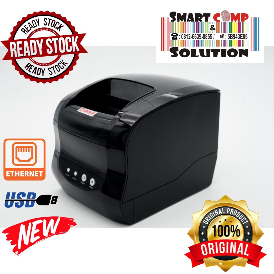 IWARE IW-385B Printer Label Thermal 80mm IW385B USB LAN