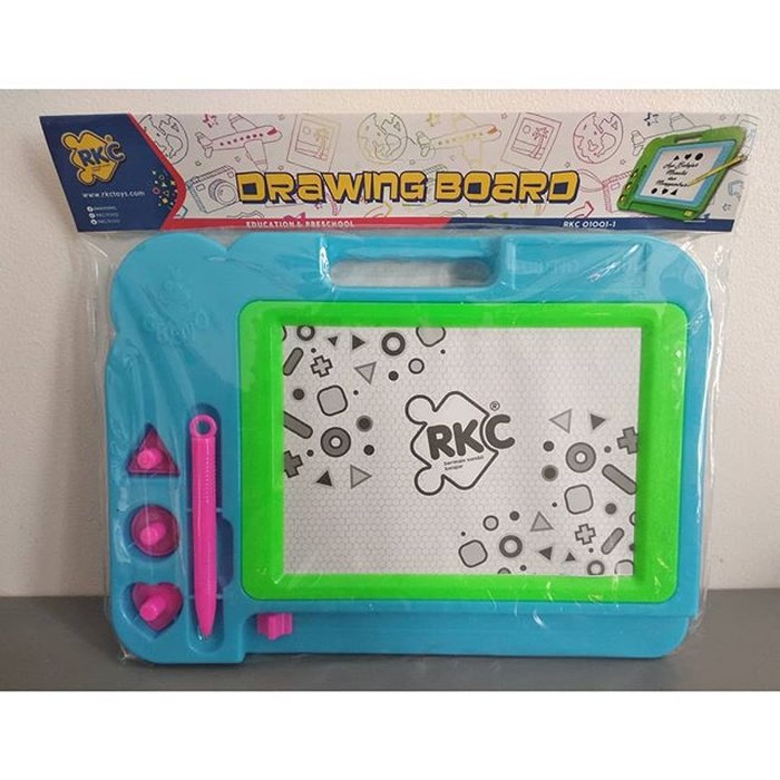 

Dijual Papan Tulis Edukasi Anak Drawing Board Warna Biru Berkualitas
