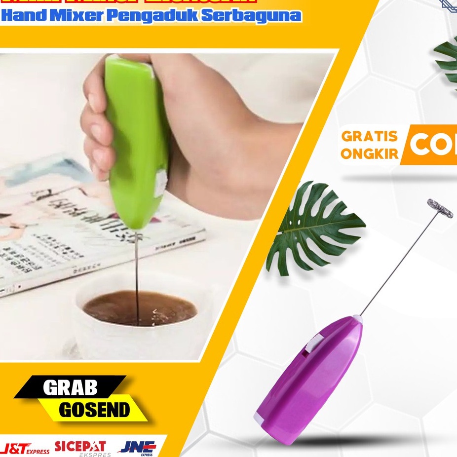 SD4 Mixer Mini Hand Mixer Elektrik Pengaduk Minum Dan Telur MPRO2