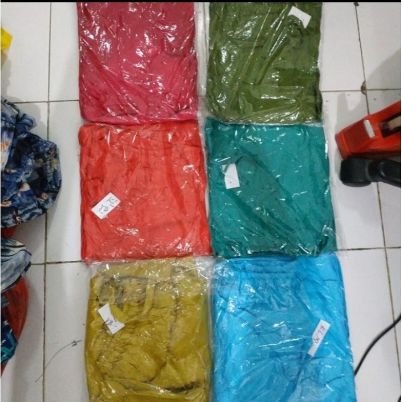 celana kulot jumbo wanita dewasa warna polos all size