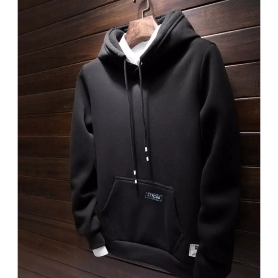 SENSOR - Sweater Hoodie Sensor / Hoodie Pria / Hoodie Polos ( UNISEX ) - Cod ( Bayar Ditempat )