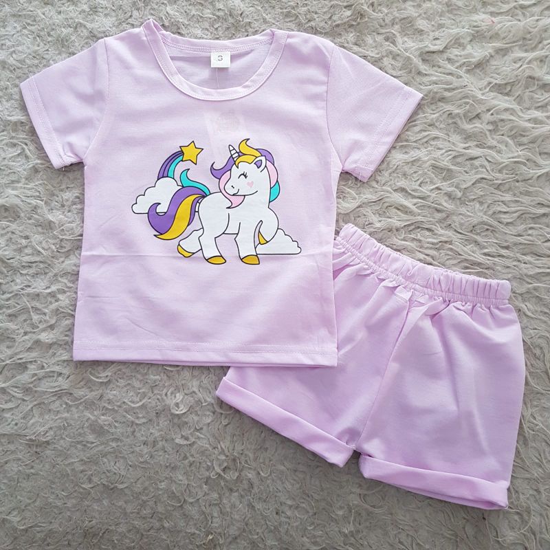 baju bayi import setelan kaos