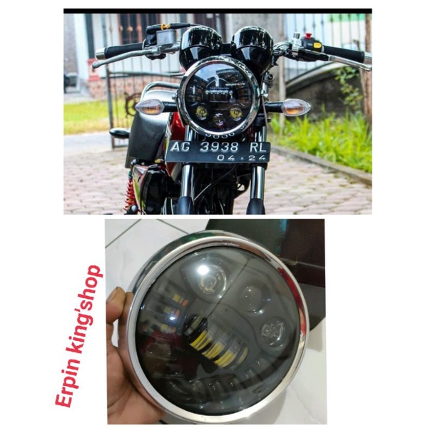 Lampu Daymaker Deymeker Bulat pnp Rx king Vixion Ninja dll 7 inch