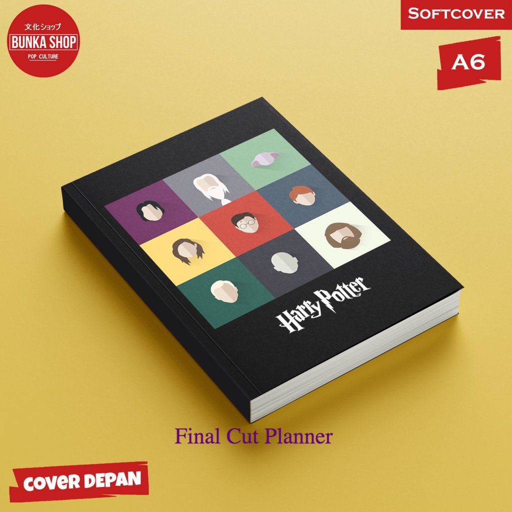 

Pocket Note Harry Potters caracter Softcover A 6 Buku Tulis Catatan Notes Agenda Planner Jurnal