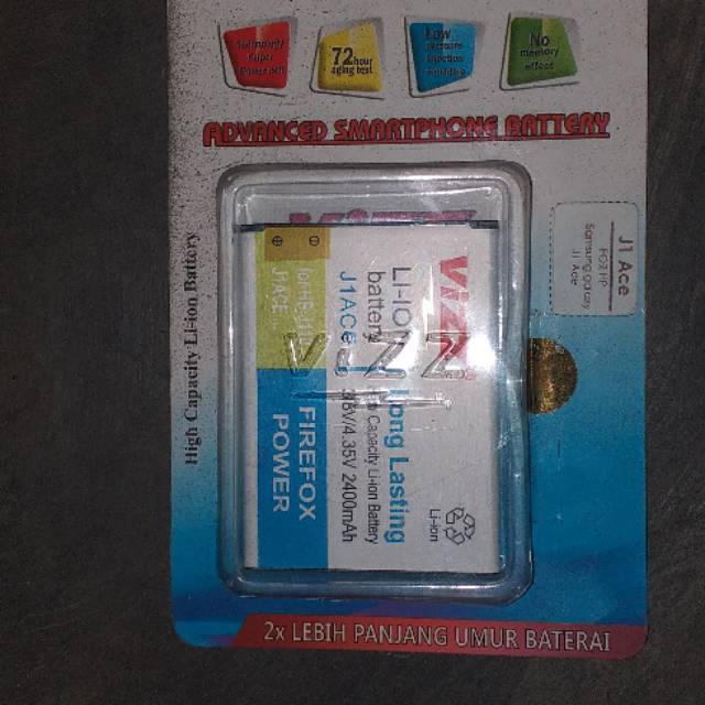 Baterai Samsung J1 Ace Vizz