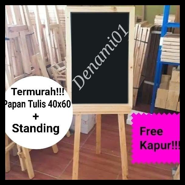 

Papan Tulis Kapur + Standing Tripot Papan Menu Cafe Papan Board