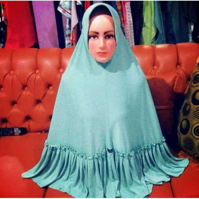 Jilbab Jumbo Jersey Rempel