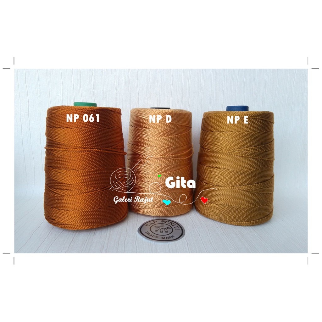 Benang Rajut Nylon Cap Peniti D27
