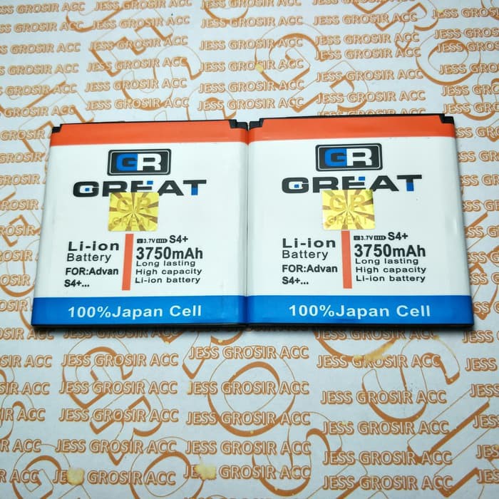 Baterai Battery GREAT Double Power IC Protection ADVAN Vandroid S4+ S4 Plus