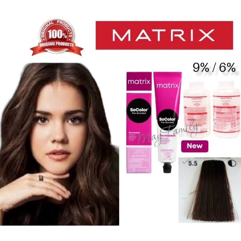 Matrix Socolor 5.5 Chocolate Light Brown Pewarna rambut