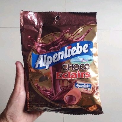 

ALPENLIEBE ECLAIRS permen isi COKLAT / COKLAT PUTIH 144gr.