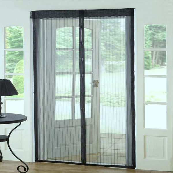 Tirai  Pintu Magnet Polos  / Tirai Jaring Pintu Magnetik Anti Nyamuk Serangga / Tirai Anti Nyamuk