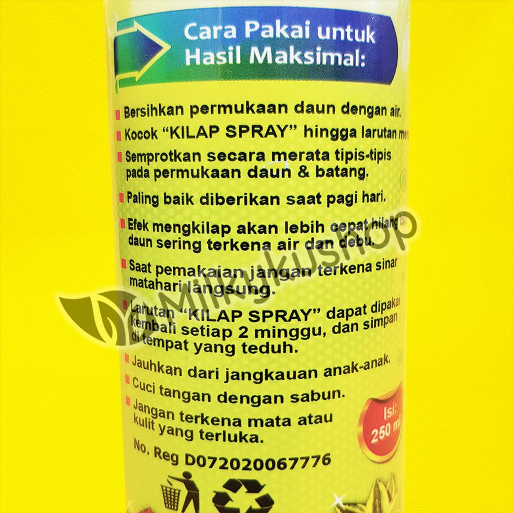 KILAP LEAFSHINE SPRAY 250 ML SEMIR PENGKILAP DAUN