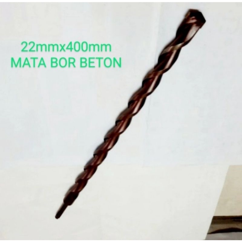 mata bor beton 22x400mm - mata bor beton panjang