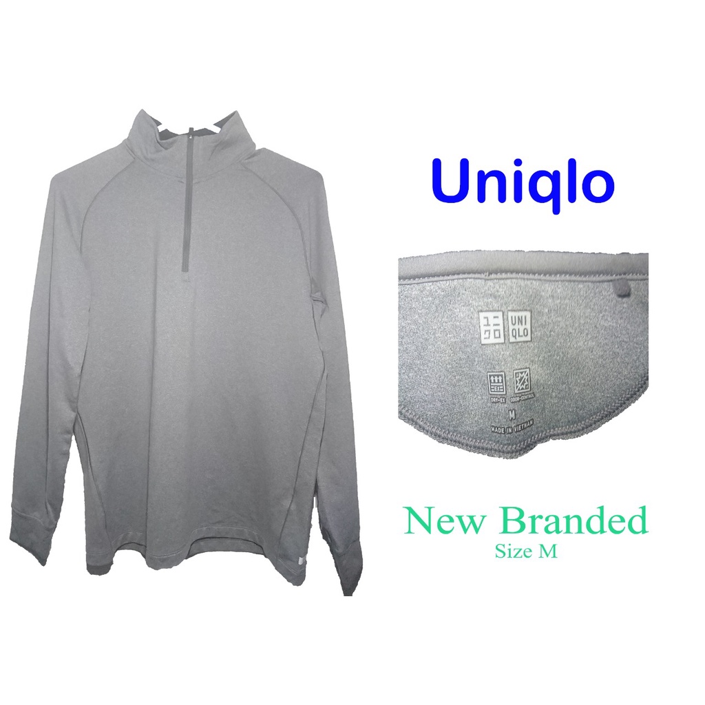 Jaket Uniqlo uniqlo half zip ORIGINAL