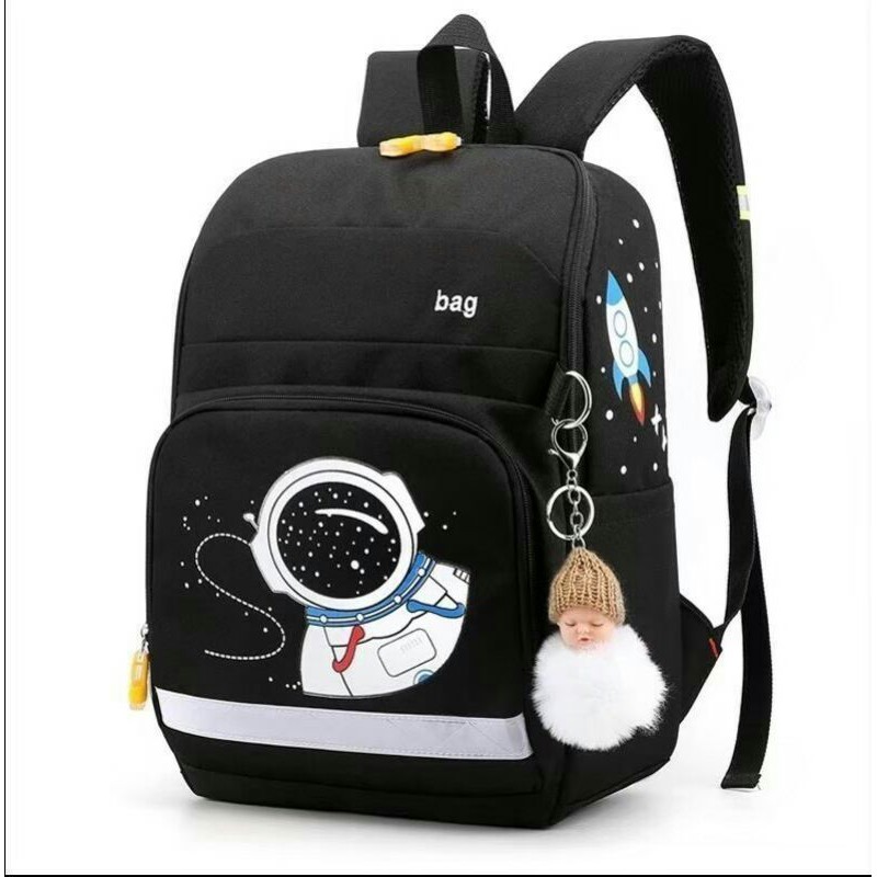 Backpack School children NaSa Ransel Anak Sekolah Karakter Astronot A457120 Arsenio_store