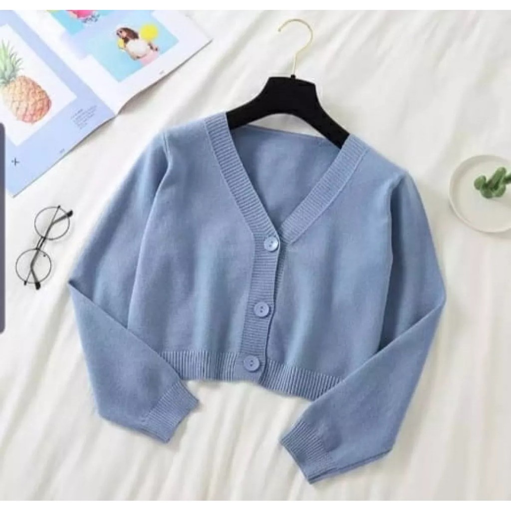 Cardi Rajut/Rajut Bailey /Crop Milenia