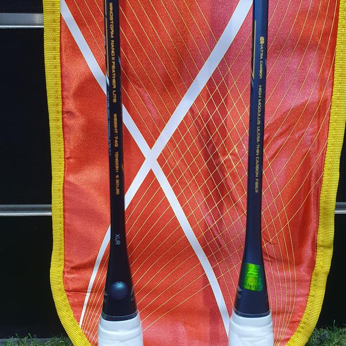 mantul habis badminton RAKET BADMINTON LINING WINDSTORM NANO 74 ORIGINAL