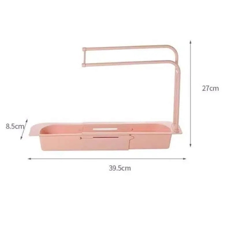 KINDSTORE❤ | SINK FLEXIBLE - Rak Wastafel Spon Kain Lap Dapur Rak Penyimpanan Spons