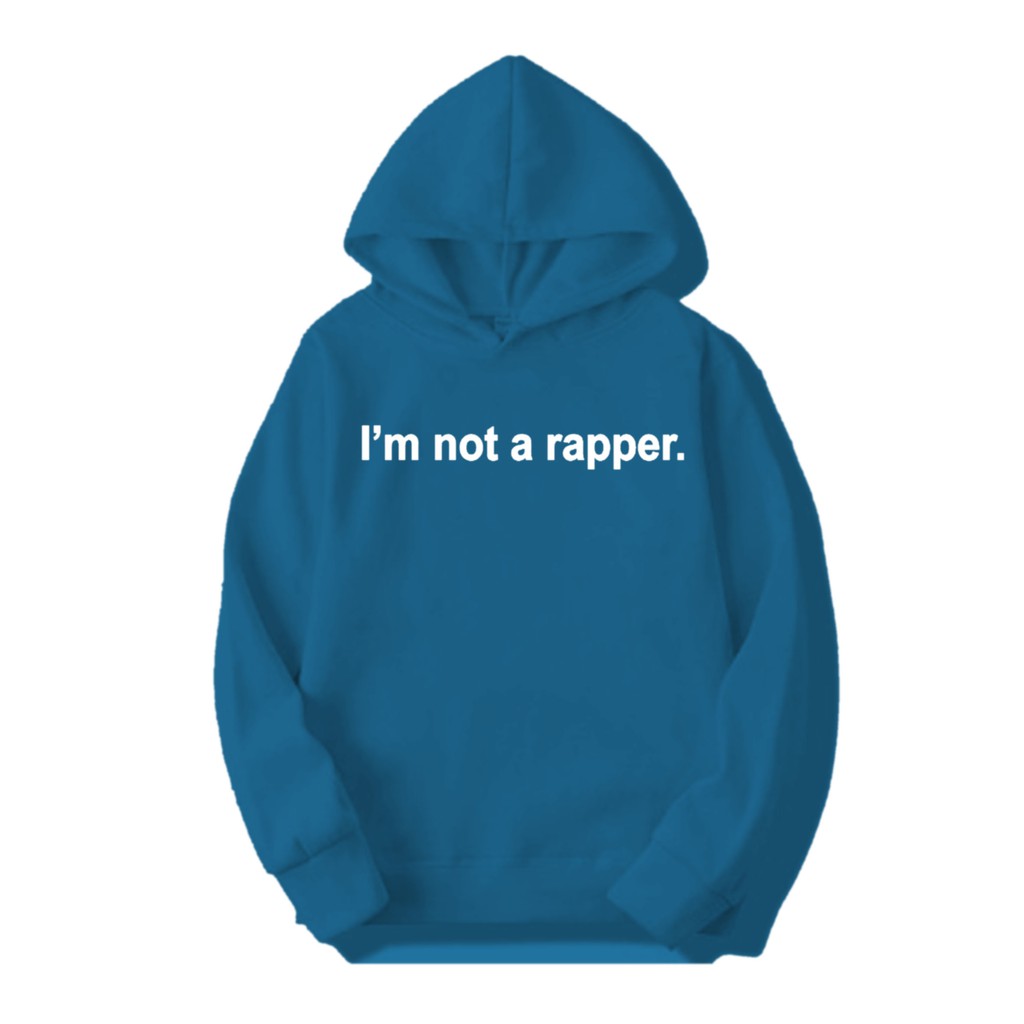 Bess - Hoodie Murah Wanita / Hoodie Wanita I AM NOT RAPPER